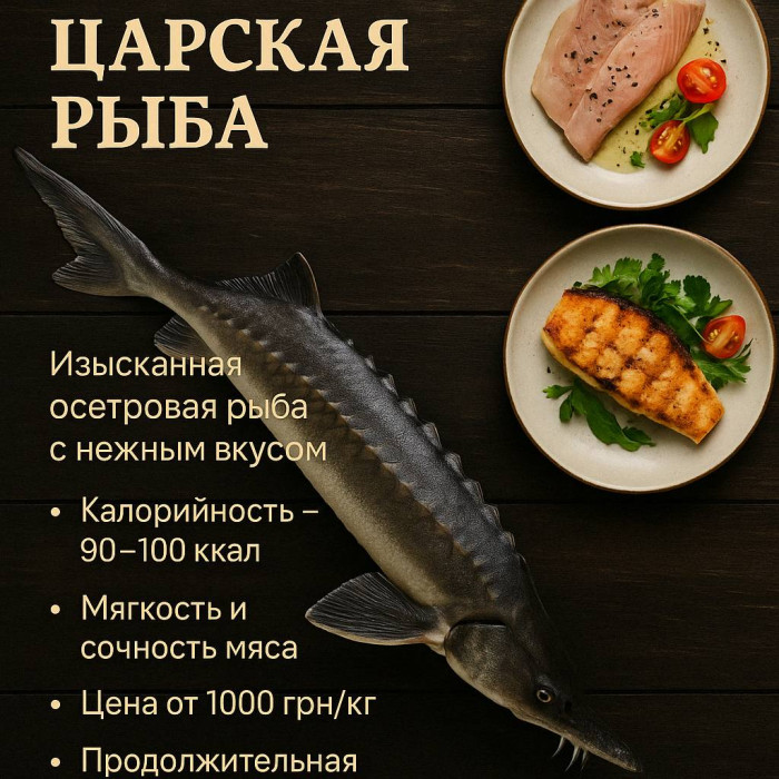 Стерлядь-альбинос